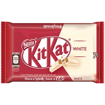 Kitkat 4 Finger White Chocolate Bar