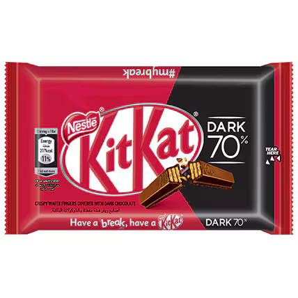 KITKAT® 4 Finger Dark Chocolate Bar