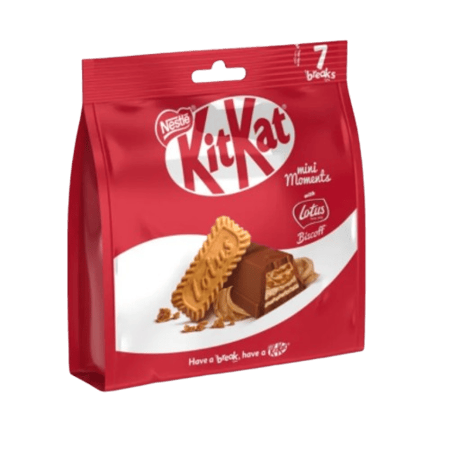 KitKat Mini Moments Bag Lotus Biscoff Chocolate