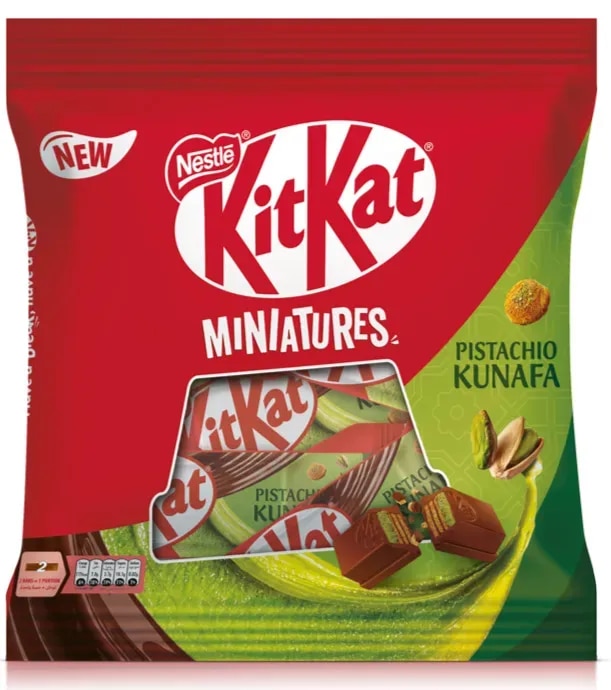 KITKAT Miniatures Pistachio Kunafa