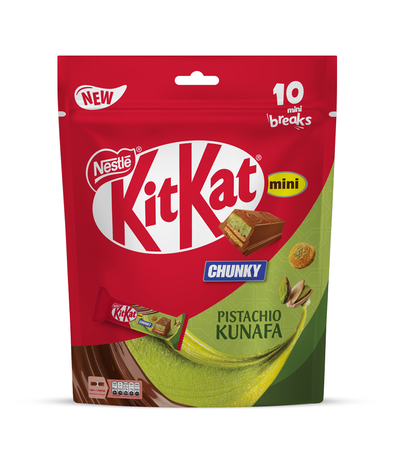 KITKAT® Chunky® Mini Pistachio Kunafa 