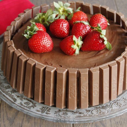 Kitkat Birthday Cake 